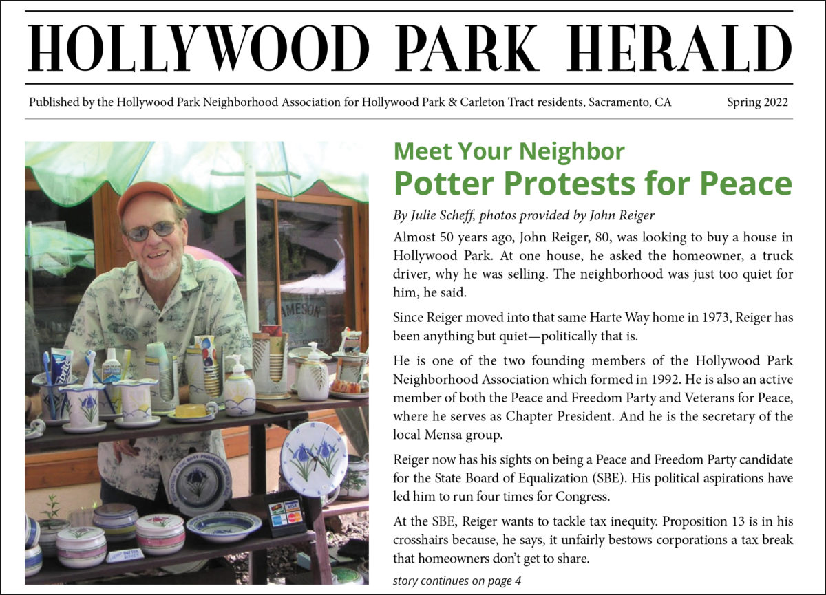 Hollywood Park Herald Spring 2022